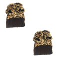 thumbnail image 3 of Billuyoard Ropa para mascotas Mantener abrigado, y cómodo, estampado de leopardo, ropa para mascotas, elegante abrigo, traje para la fiesta XS 2piezas, 3 of 6