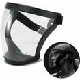 thumbnail image 1 of Protección facial completa reutilizable antivaho Gafas de sol resistentes Super HD Gafas Casco protector Protección facial completa, casco protector biónico transparente HD Correa ajustable, 1 of 5