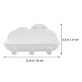 thumbnail image 5 of Raindrops Novel Design White Cloud Floating Shelf for Bathroom Storage, 5 of 8