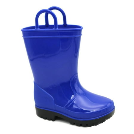 Ska Doo Kids Toddler Rain Boots Assorted Colors (Best Warm Rain Boots)