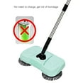 Moocorvic Natural Sweep Carpet and Floor Sweeper with Dual Rotating