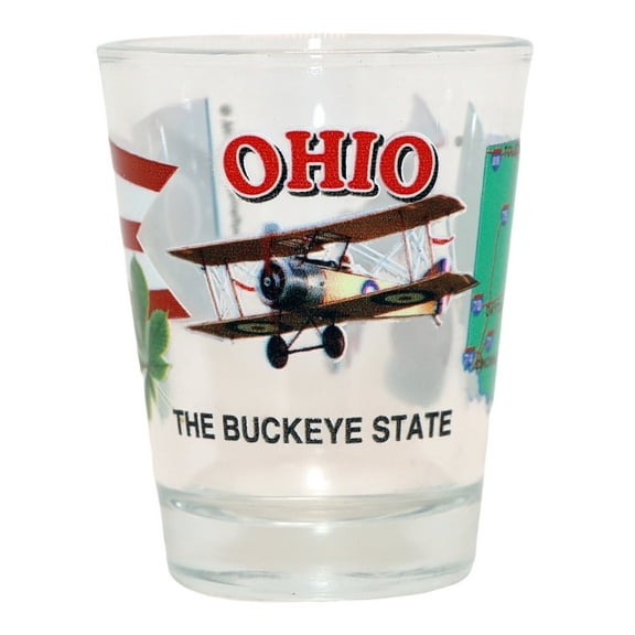 Ohio The Buckeye ST All-American Collection Shot Glass