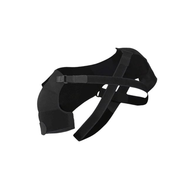Double Épaule Protecteur Hommes Femmes Correcteur de Posture & Femmes Bandage Réglable Harnais de Poitrine L