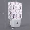 thumbnail image 2 of Fotbe Lavender Flowers Luz Nocturna LED, Luz de Noche con Sensor de Luz Natural de Anochecer a Amanecer, Se Enchufa a la Pared, Blanco Cálido 0.5W-UK, 2 of 7