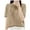 Summer Tops Khaki, variant on Womens Knitted Summer Tops, Short Sleeve Pullover for Women Fashion Loose Fit Solid Color Lace Patchwork Crewneck Sweaters