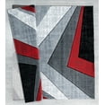 thumbnail image 3 of United Weavers Bristol Area Rug 2050 10030 Zine Red Angled Blocks 1' 10" x 2' 8" Rectangle, 3 of 3