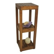 Aqua Teak Square 3 Tier Tower Stand