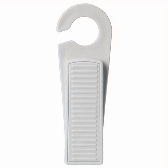Tope de puerta de goma de 6 piezas de color aleatorio, Tope de puerta anticolisión for suelo de cuña for hogar, oficina, dormitorio, sala de estar, material suave