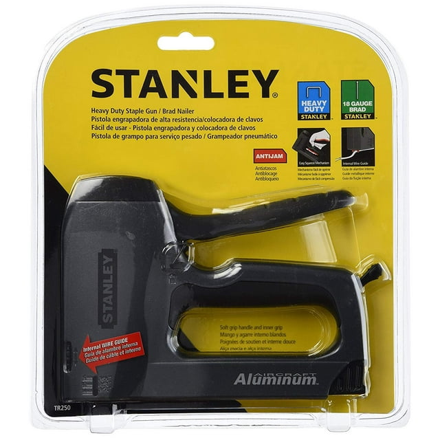 Stanley TR250 SharpShooter Plus HeavyDuty Staple/Brad Nail Gun