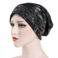 thumbnail image 2 of Herrnalise Women India Hat Muslim Ruffle Chemo Hat Beanie Scarf Turban Wrap Cap, 2 of 2