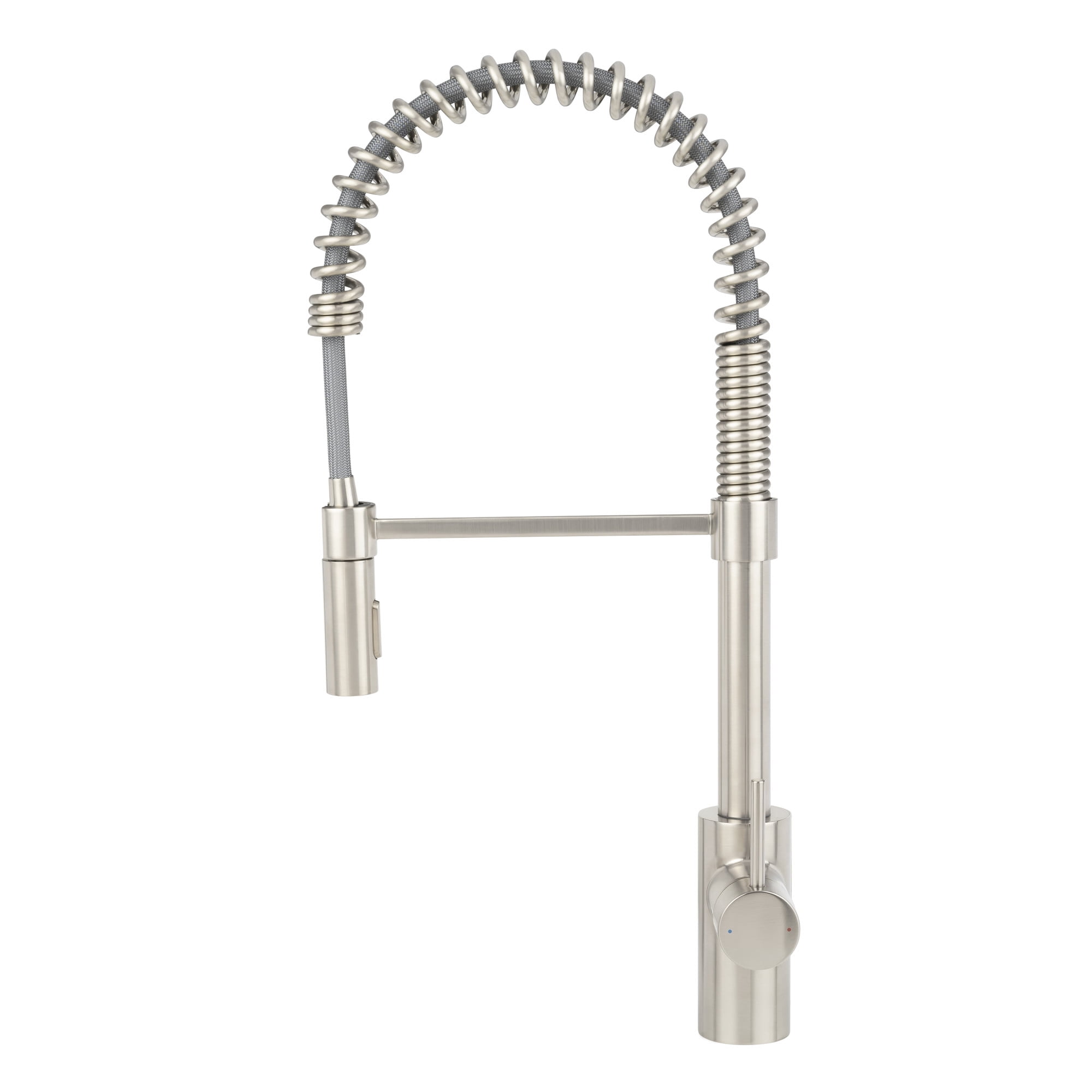Open Box Miseno MNO6557SS CCY LF 1.8 GPM 1HDL Pre-Rinse Pulldown Kitchen Faucet, Stainless Steel