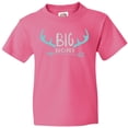 thumbnail image 3 of Inktastic Big Brother, Deer Antlers, Arrow - Blue Gray Youth T-Shirt, 3 of 5