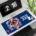 thumbnail image 3 of Patriotic Siamese Celebrates 4th of July Desk Mat Full Keyboard Mouse Pad Cat Lover Kitten Owner Gifts Large Mousepad - 02009, 3 of 5