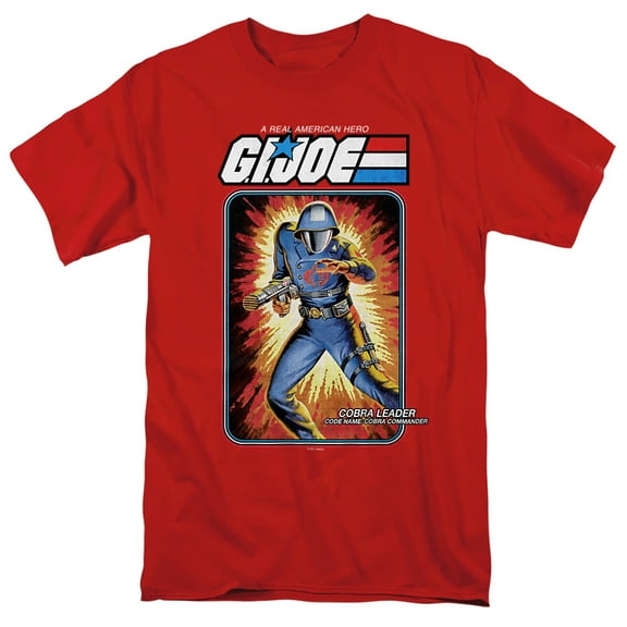 G.I. Joe Cobra Commander Card Unisex Adult T-Shirt