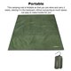 thumbnail image 5 of Sand Beach Manta Bolsillo Camping Mat de Camping Terreno al aire libre Mochila multifuncional Escalada a prueba de humedad Sol Canopy Pad Tarp Army Green S tholdsy OD011051-07, 5 of 7