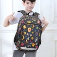 thumbnail image 6 of FORMRS Unisex School Backpack 17" Student Travel Bag with Laptop Compartment, Small Space Pattern, 6 of 7