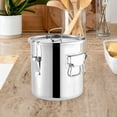 thumbnail image 6 of kowaku Stainless Steel Airtight Canister Container Cookie Sealable Container Oil Storage Can Kitchen Bucket for Preservation Storage 14L, 6 of 9