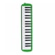thumbnail image 3 of Melódica portátil Yuarrent ABS 37 teclas instrumento Musical verde, 3 of 6
