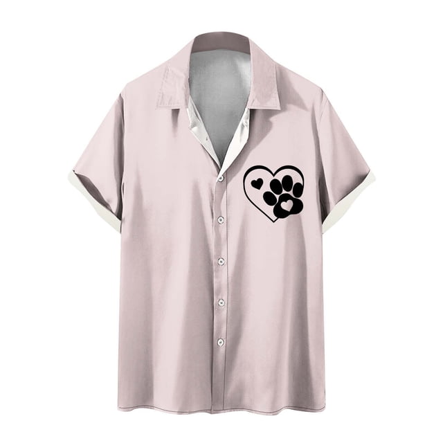 Camiseta Casual con Botón de Solapa de Color Sólido de Manga Corta para Hombres, Camiseta Ligera para Fiesta, Trabajo, Viajes Y Primavera Verano