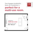 thumbnail image 2 of Frigidaire 14,000 BTU Inverter Window Room Air Conditioner with Wi-Fi up to 450 Sq Ft, White, 2 of 10