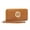 Brown-1, variant on Zip Around Emblem Women Wallet