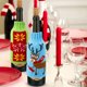 thumbnail image 3 of 6 juegos de funda para botella de vino de Navidad, suéter de punto, vestido para botella de vino, Papá Noel, reno, muñeco de nieve, funda para botella de vino para decoraciones navideñas, suéter de Navidad, decoraciones para fiestas Rojo Verde, 3 of 5