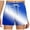 Blue, variant on biudgviw Swim Shorts for Women Drawstring Elastic Waist Printed Shorts Baggy Lightweight Soft Summer Beach Lounge Shorts