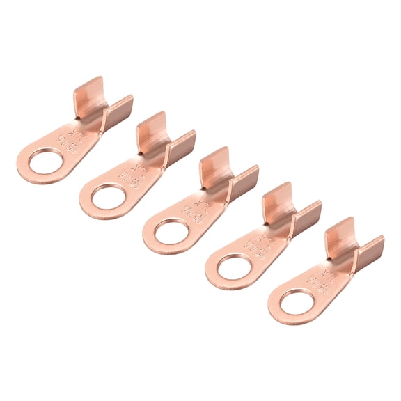 OT-150A Open-End Copper Crimp Terminal Lugs AWG6-2 Battery Cable Connector 5pcs