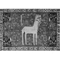 thumbnail image 1 of Ahgly Company Indoor Rectangle Animal Gray Traditional Area Rugs, 7' x 9', 1 of 1