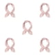 thumbnail image 2 of Jumpingount Bufanda y transpirable para mujer, conjunto femenino, bufandas para el cuello, pañuelos para el cuello, bufanda para el pelo, rosa Type2 NO2, 2 of 6