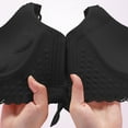 thumbnail image 4 of ylioge Push Up Bras for Women Plus Size Wireless Bralettes Ladies Trendy Solid Color Drawstring V Neck Breathable Support Lifting Underwear Bra, 4 of 5