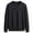 Black, variant on Men's Athletic Sweatshirt Pullover Basic Crewneck Long Sleeve Plain Sweater Tops Athletic Workout Sweat Shirts Soft