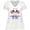 AA-White, variant on Inktastic America Est 1776 4th of July Women's Plus Size V-Neck T-Shirt