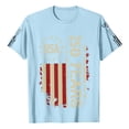 thumbnail image 5 of Dwelliawo Usa Olympic Apparel 1776-2026 Shirts 250 Years American T Shirts 250 Anniversary Usa Plus Size T Shirt Pullover Light Blue XL, 5 of 5