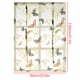 thumbnail image 3 of Xihbxyly Cortina con Varilla Elevable, Elegante Diseño Floral Transparente, Decoración Elegante para Ventanas y Puertas, Poliéster Suave, Versátil para El Hogar y La Oficina, Medidas 60 X 120 Cm o 80, 3 of 7