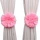 thumbnail image 1 of par de abrazaderas para cortina de ventana, cuerda de decoración de flores rosas, cortinas trenzadas, hebilla de borlas, vendas de cordón decorativas tejidas a mano Vhermosa, 1 of 6