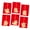 8649, variant on Pack of 6 Chinese New Year Zodiacs Horse Red Packet Recyclable Cartoon Holiday Gift Packaging Envelopes