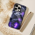 thumbnail image 6 of Purple Smoke Art iPhone Case for Art Lovers & Aesthetic Enthusiasts Compatible with iPhone 11/12/13/14/15/16 (Pro Max/Plus), 6 of 9