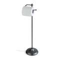 thumbnail image 1 of SunnyPoint Bathroom Free Standing Toilet Tissue Paper Roll Holder Stand with Reserve Function (Black Nickel), 1 of 5