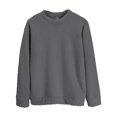 thumbnail image 5 of MEICHEN Pajamas Set for Women Women's Pure Color Sleepwear Autumn and Winter Soft Half Fleece Plus Fleece Warm High End Home Clothes Set Womens Loungewear, 5 of 8
