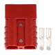thumbnail image 1 of Conector de alimentación 50A 600V SB50A Accesorio de conector de engarce con terminal de 2 piezas para batería Rojo, 1 of 5