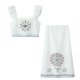 thumbnail image 3 of HH TRAF 2024 Conjuntos de mujer Top sin mangas con cuello cuadrado y estampado blanco + Faldas largas con abertura en la cintura alta y cremallera Trajes de verano para mujer a la moda, 3 of 5