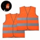 thumbnail image 2 of Paquete a granel de chalecos de seguridad de 2 piezas: alta visibilidad reflectante, niños, malla Zhivalor 221638-4, 2 of 8
