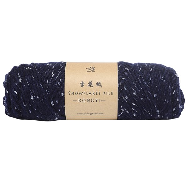 Xihbxyly Bufanda de Copo de Nieve, Acogedora Lana Tejida a Crochet, Material Suave y Transpirable, Cálida y Cómoda, Accesorios de Invierno, Proyectos de Manualidades, Ovillo de 100 G, Varilla de 5/6