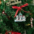 thumbnail image 4 of Árbol De Navidad Personalizado Pingüino Familia Adorno Diy Madera Manuscrita Decoración Colgantes Para Regalo De Navidad Yuarrent HA040828-02, 4 of 6