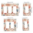 thumbnail image 2 of Yayeee Rocker Switch Wall Plate 1-Gang 4.6"x2.9" Home Decorative Outlet Cover, Blue Starfish, 2 of 6
