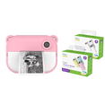 thumbnail image 2 of myFirst Camera Insta 2 Pink NA Bundle Set(with Thermal paper and Color Thermal Sticker), 2 of 6