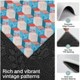 thumbnail image 3 of Blue Red Checkered Pattern Kitchen Rugs Sets Of 3,Kitchen Runner Rugs Non Skid Washable,Decorative Kitchen Floor Mats for Kitchen,Sink,Laundry,17"x30"+ 17"x47" + 17"x59", 3 of 6