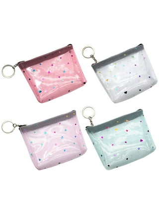Small clear coin purse sale