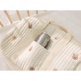 thumbnail image 5 of Quilted Duffle Bag For Women Cute Weekender Bag Floral Travel Bag Cotton Diaper Tote Bag, 5 of 6